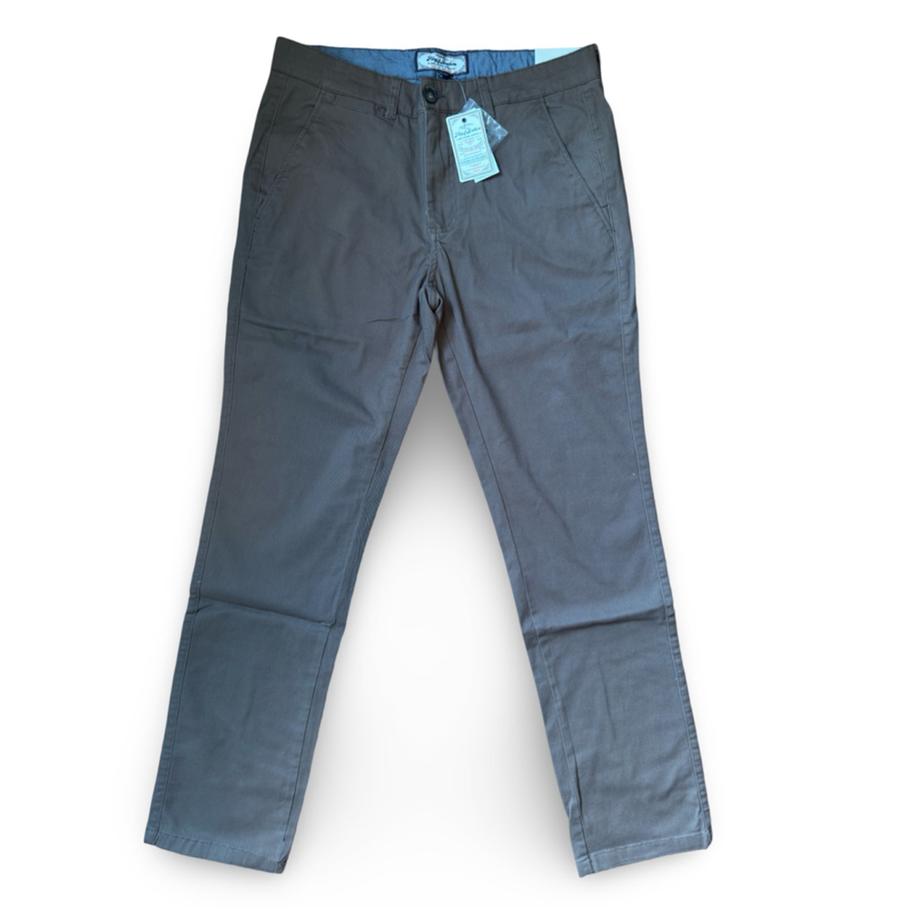 Flag & Anthem Men’s Straight Leg Stretch Pants 32/30 Brown – Versatile Everyday